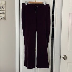 Dark purple Athleta long pants